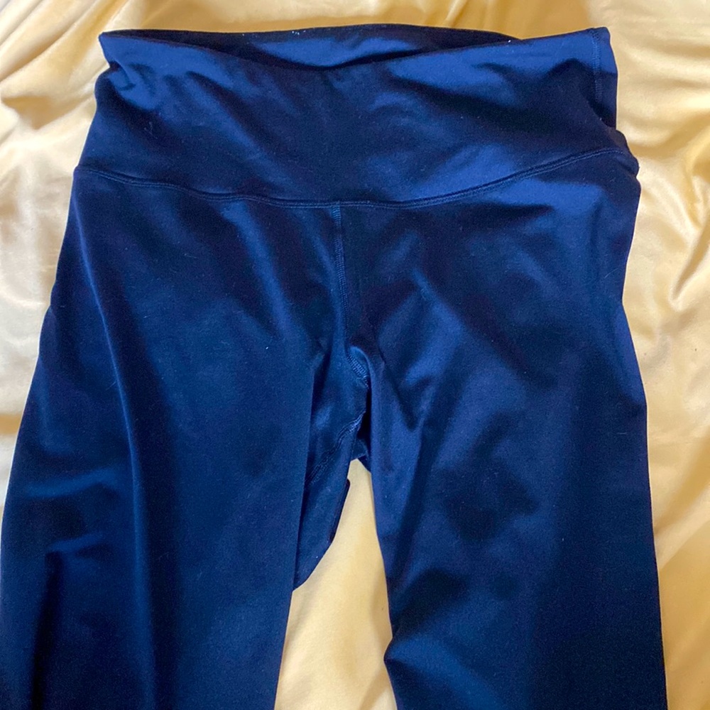 Dark Blue Old-Navy Active Line Leggings